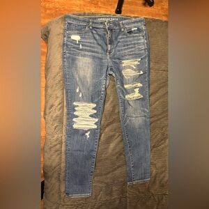 American Eagle Hi-rise jeggings size 12 short